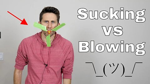 Is Sucking the Opposite of Blowing? The Reverse Sprinkler Problem