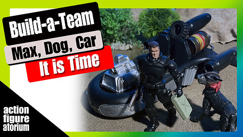 Build-a-Team | Wasteland Warrior Mad Max with Dog and last of the V8 Landspeeders