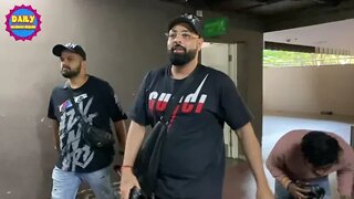 Rapper Badshah Spotted At Airport Come Mumbai For Iifa 2023 Press Meet