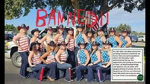 American Flag Tees BANNED In Line Dancing Contest!