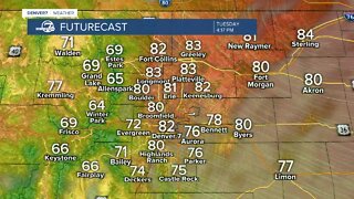 Cooler but dry across the Denver metro area today