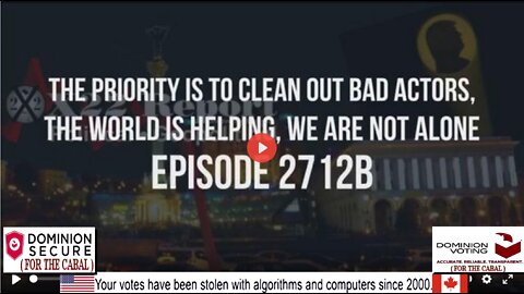 Ep 2712b - The Priority Is To Clean Out Bad Actors, The World Is Helping, We Are Not Alone
