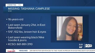 Search for missing teenager