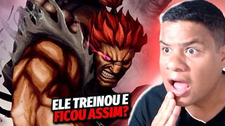 ELE VIROU UM DEMONIO? AKUMA (Street Fighter) - SATSUI NO HADO | Chrono | React Anime Pro