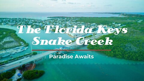 The Florida Keys, Snake Creek Sunset Cinematic Autel Nano plus