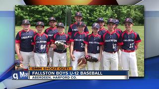 The Fallston Boys U-12 baseball team says Good Morning Maryland