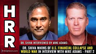 Dr. Shiva warns of U.S. financial collapse and world war