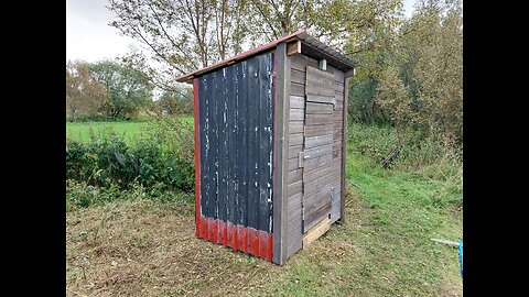 The shed.