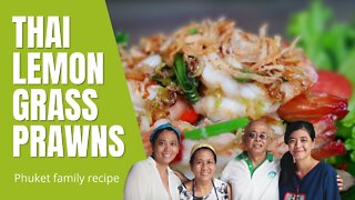 Delicious Thai lemon grass prawns (shrimp) recipe