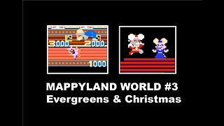 Mappy-Land (NES) World #3 PERFECT Walkthrough Guide: No Hit Speed Run Complete with 70,000 points