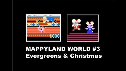 Mappy-Land (NES) World #3 PERFECT Walkthrough Guide: No Hit Speed Run Complete with 70,000 points