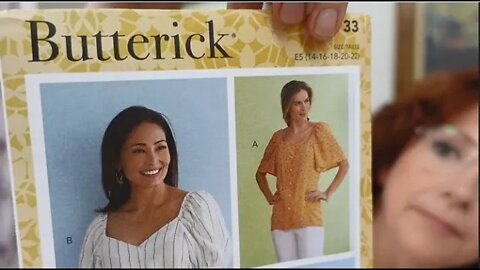 Sewing Butterick 6733 top - Tips and Review