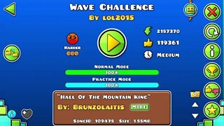 Geometry Dash - Wave Challenge by lol2015
