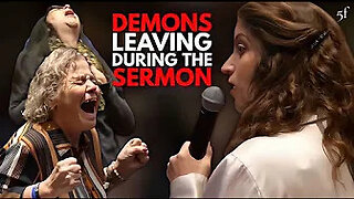 Demons Leaving During the Sermon