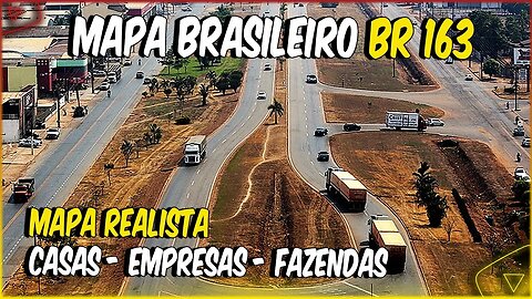 MAPA BRASILEIRO COM FAZENDAS E EMPRESAS REALISTAS PARA FARMING SIMULATOR 22 BR 163