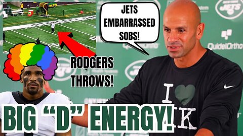 JETS CLOWN JALEN HURTS, EAGLES! Robert Saleh BLASTS NFL QB's! Aaron Rodgers THROWS with NO CRUTCHES!