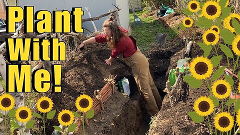 🌻 Planting my ENTIRE Garden!! 🌻