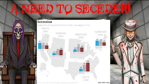 A NEED TO SECEDE!!! (37% of polled Americans wish to secede!)