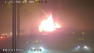 RAW: Explosive crash caught on FDOT camera