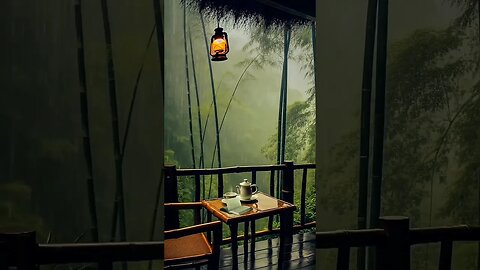 rainy day in the mountains #relaxingmusic #beautifulmusic #calmmusic #backgroundmusic