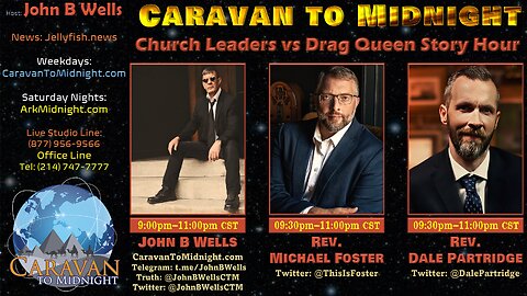 Church Leaders vs Drag Queen Story Hour - John B Wells LIVE