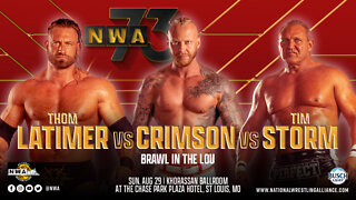 FULL MATCH | Crimson vs Thom Latimer vs Tim Storm in a No DQ Brawl in St. Louis! #NWA73