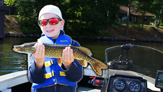 Minocqua Wisconsin Leech Pike