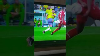 Gol Casemiro Goal - Brazil vs Switzerland - Qatar World Cup 11/28/2022