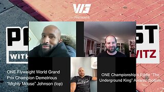 ONE Championship's Demetrious Johnson & Eddie Alvarez interview with Darren Paltrowitz