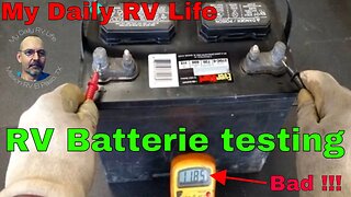 RV Battery test and life check - My Daily RV Life -