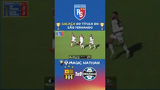 ⚽GOLAÇO DO TÍTULO DO SÃO FERNANDO | 🎩🧙🏼‍♂️ MAGIC NATHAN #futebol #varzea #americana #sbo