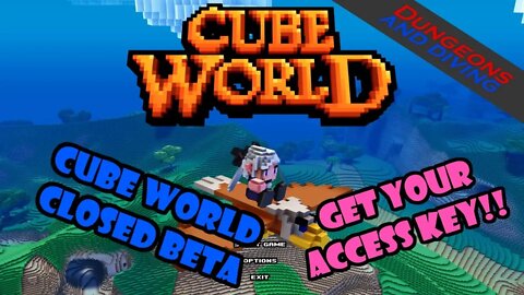 🕹️ CUBE WORLD - Get your BETA KEY