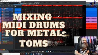 Mixing Midi Drums Toms with Ugritone Kvlt Drums 2 in Studio One