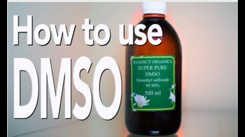 The Amazing Benefits Of DMSO- Why You Should Keep Some In Your Home
