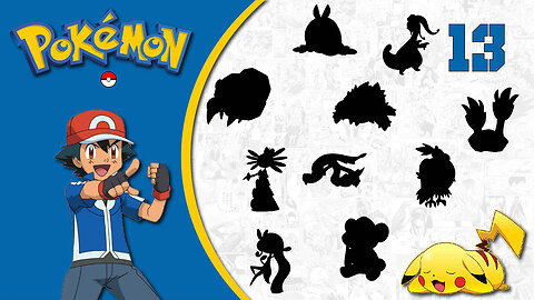 Who is this Pokemon? Guess the Character by Shadow - Shadow Guessing Game.