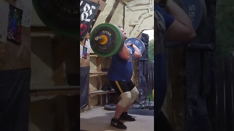 140 kg / 308 lb - Clean + Front Squat + Jerk