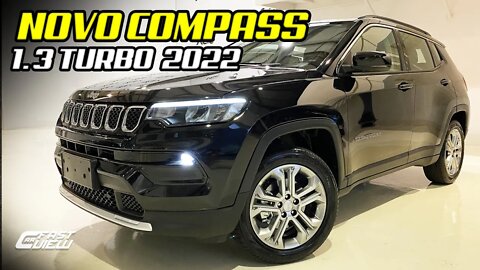 NOVO JEEP COMPASS LONGITUDE T270 1.3 TURBO 2022! DETALHES DA VERSÃO INTERMEDIÁRIA - Fast Car View