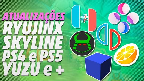 Atualização do Yuzu, Ryujinx, Skyline, AetherSX2, Mikage, EmpireOfSteel Novo emulador de PS4, PS5!