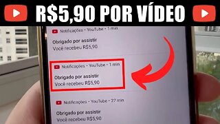 Ganhe R$5,90 Para Cada Vídeo que Você Assiste (GRÁTIS) Ganhar Dinheiro Online Via PayPal