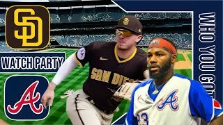 San Diego Padres vs Atlanta Braves | Live Play by Play & Reaction Stream | MLB 2024 Game 43
