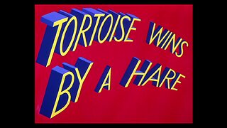 Tortoise Wins By A Hare