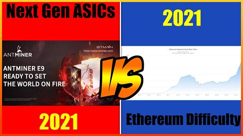 ETHEREUM ASICs Will Soon Be Out Of Control !!! / Ethereum Difficulty
