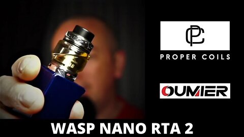 Wasp Nano RTA 2 | Oumier | Single Coil High Wattage RTA