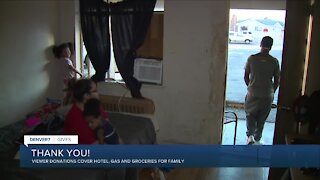 Denver7 Gives viewers help family forced out of motel