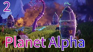 Robots Attack in Planet Alpha