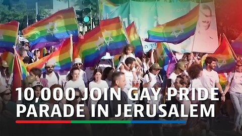 NOTIZIE DAL MONDO Pride Month 2024🏳️‍🌈 inizia il mese di giugno,l'annuale mese dell'orgoglio sodomita LGBTQIA A Gerusalemme nello stato sionista d'Israele migliaia di 'ebrei' festeggiano la loro ricorrenza LGBTQ