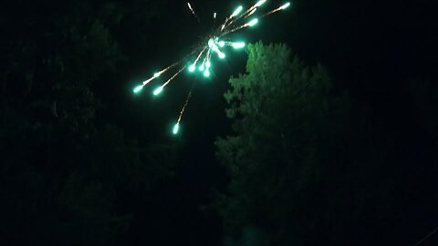 4th of July firework celebration