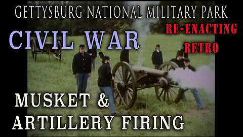 Civil War Musket & Cannon Firing Demos - Gettysburg NMP