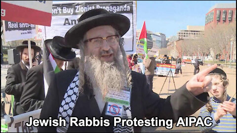 Anti-Zionist Jewish Rabbis Protesting AIPAC