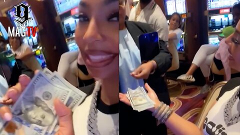 Ashanti Wins $1200 Dollars Gambling While In Las Vegas Wit Nelly! 💵